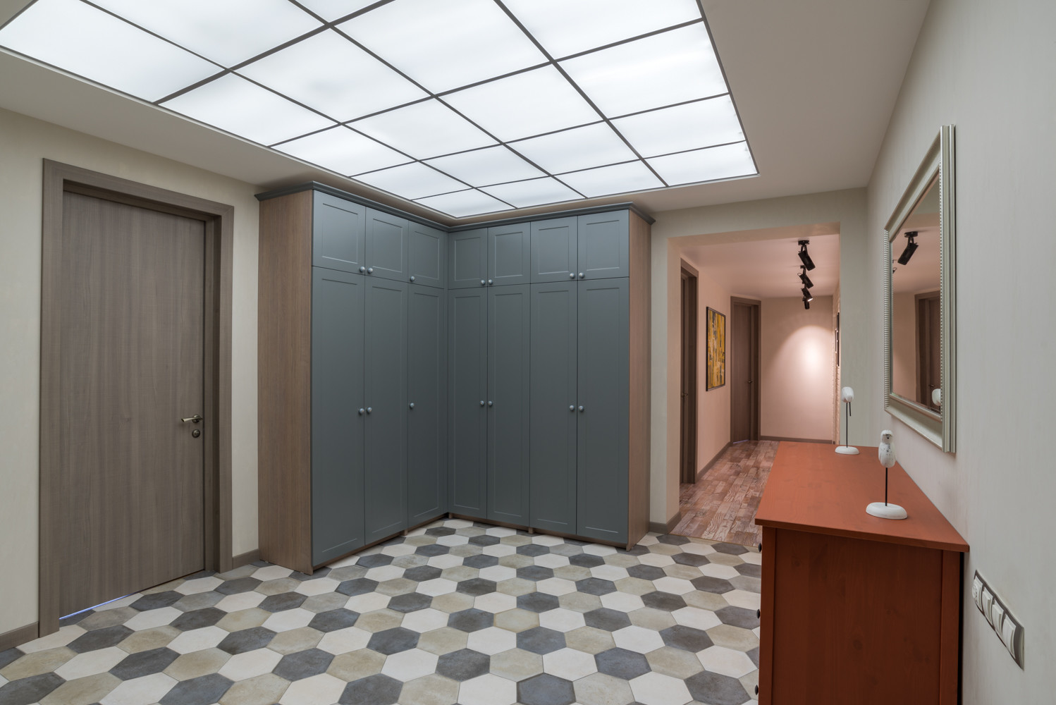 Просторная квартира в стиле лофт