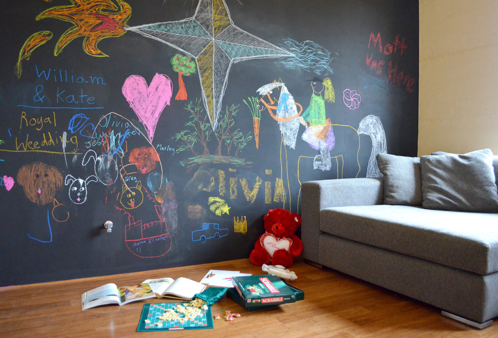 Inspiration for a contemporary kids' room in Perth.