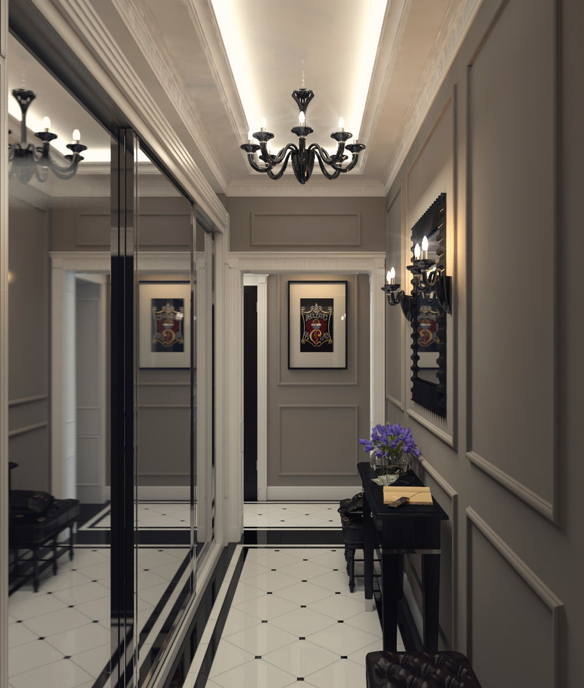 Monochrome +gold  -  apartment with 1 bedroom