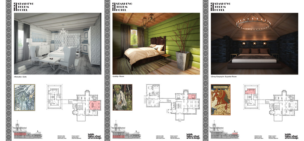 Проект-реконструкция. Концепция гостевого дома «Astashevo Terem Hotel»