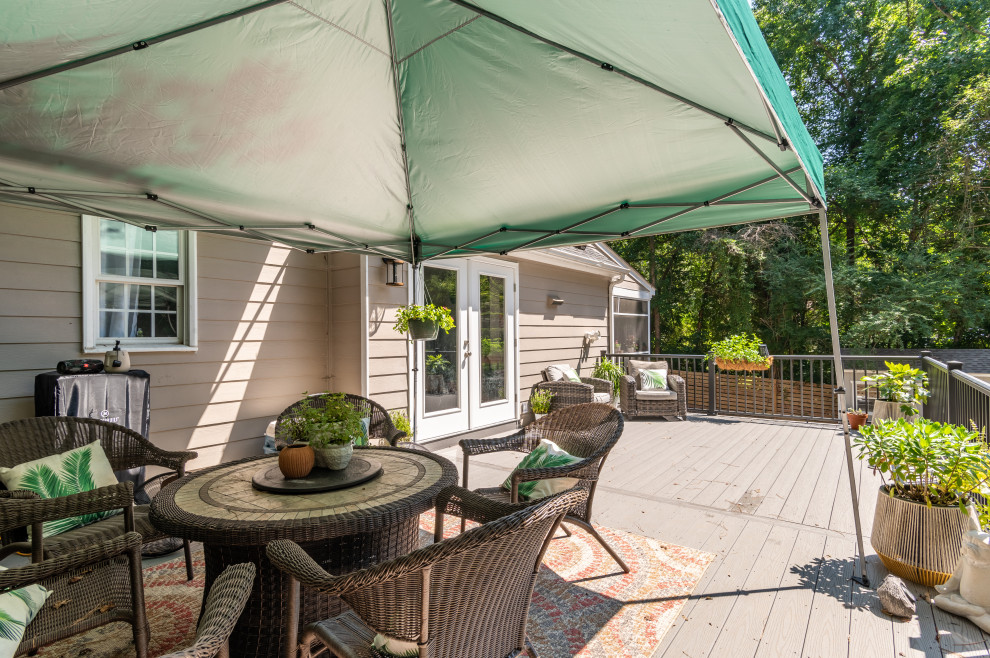 Deck - rustic deck idea