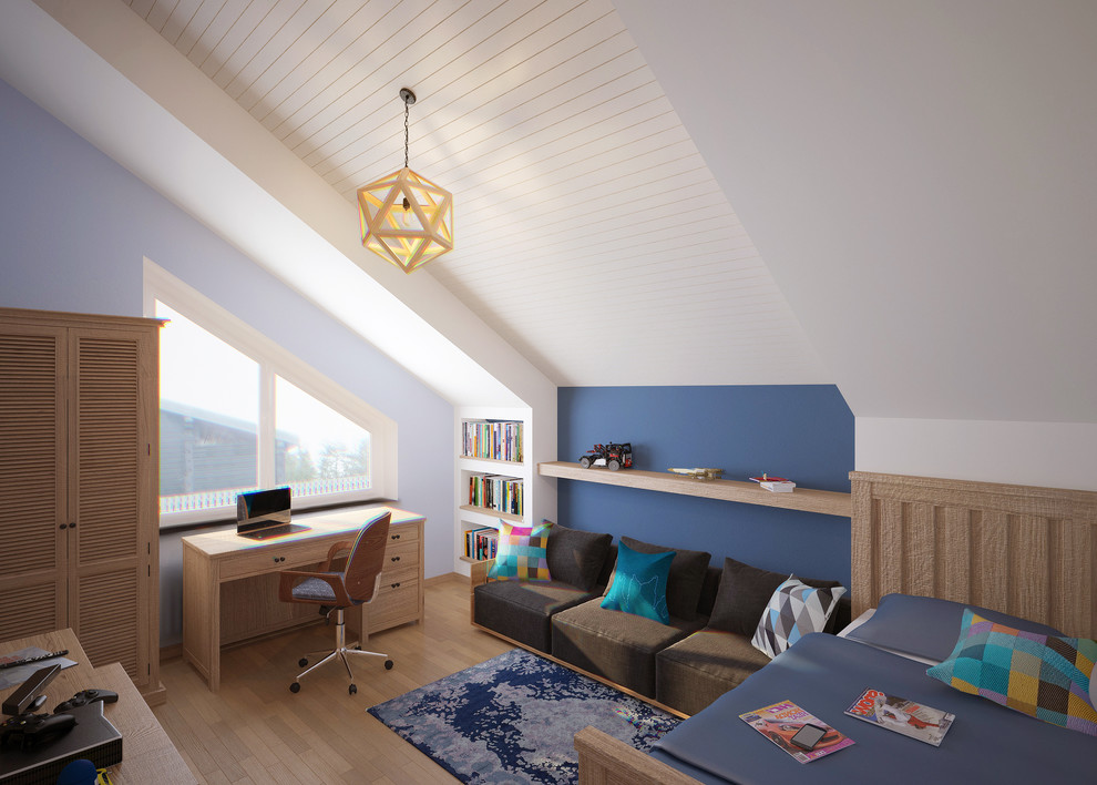 Дизайн-проекта загородного дома. Визуализация