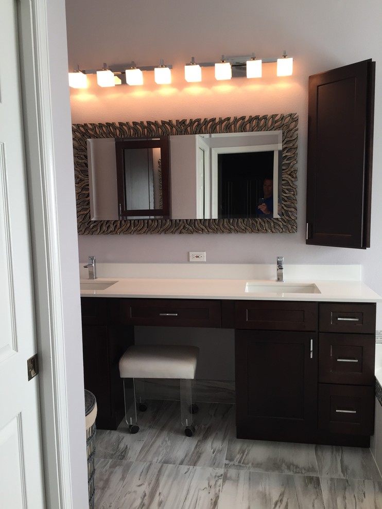 Solomon master bathroom renovation