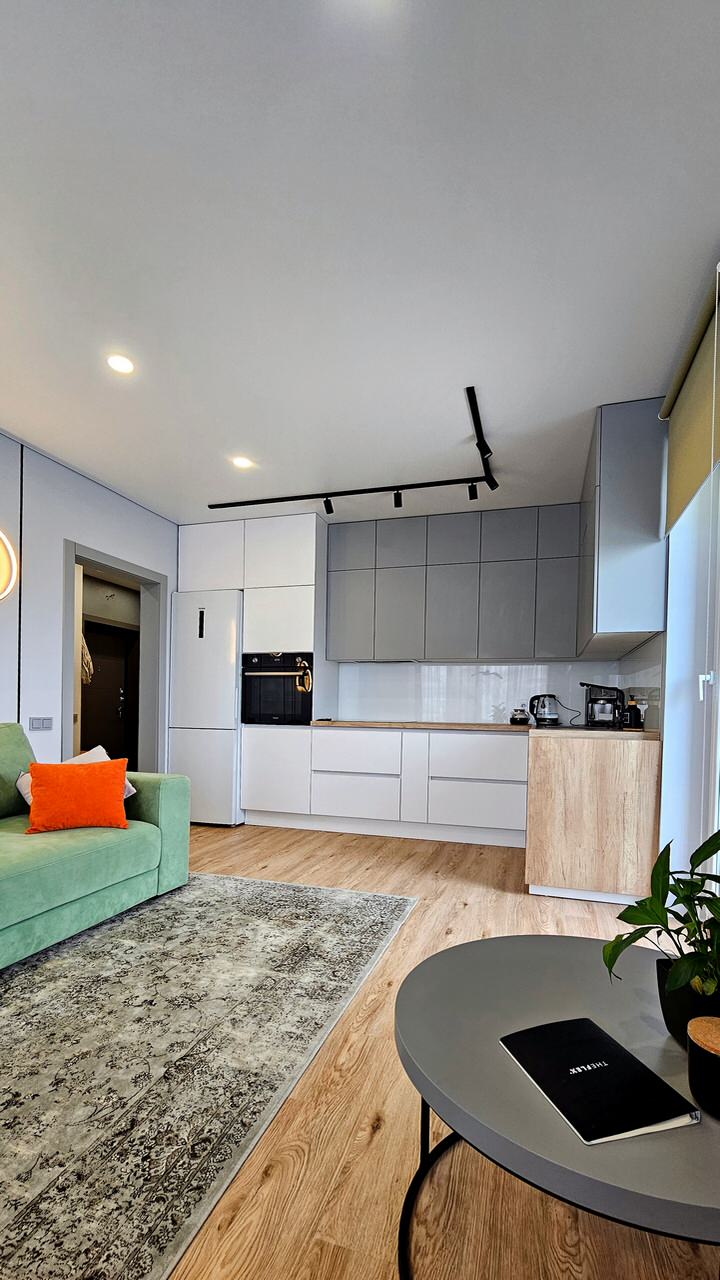 Квартира с цветными акцентами