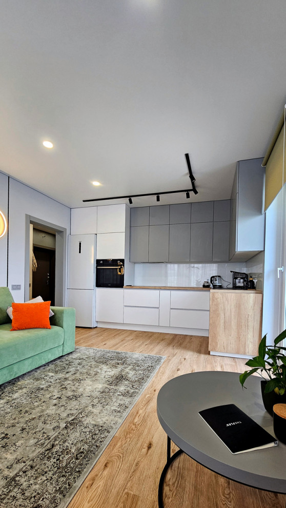 Квартира с цветными акцентами