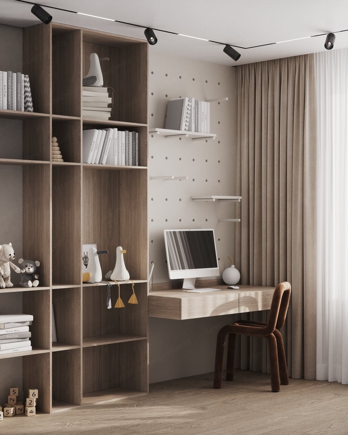 Дизайн проект 3 комнатной квартиры - Красногорск