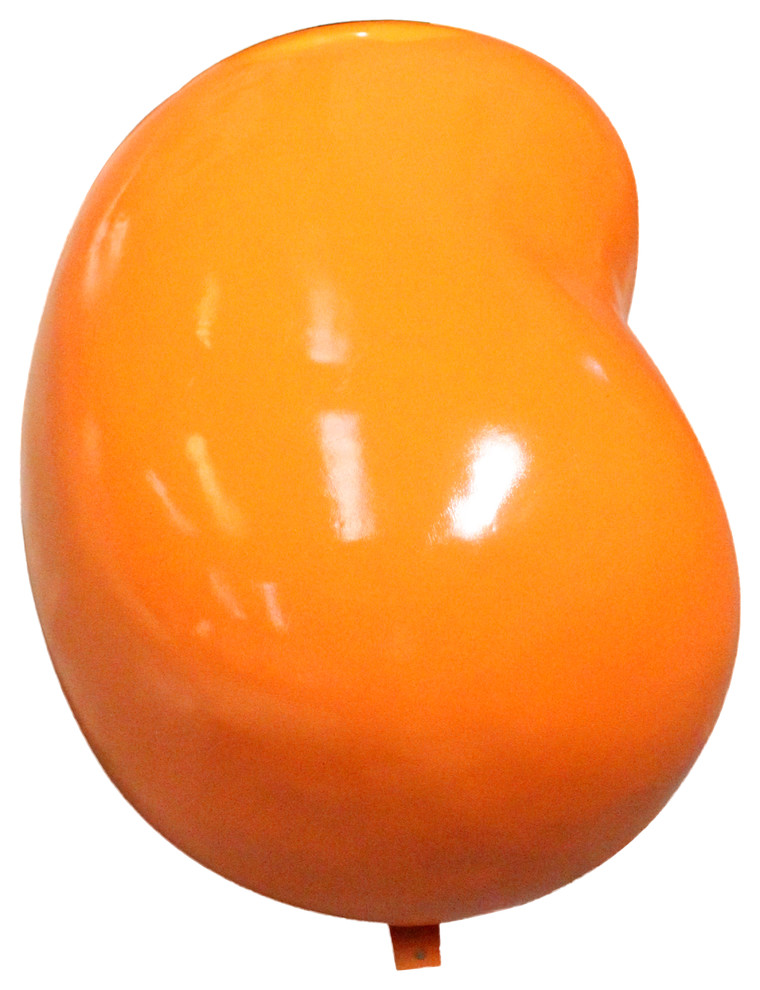 Jelly Bean Orange Contemporary Holiday Accents And Figurines by