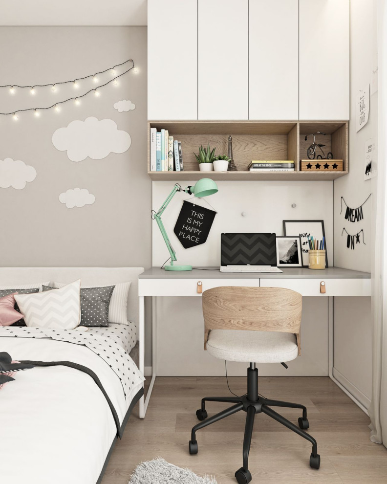 Интерьер квартиры 70 кв.м. для семьи с двумя детьми