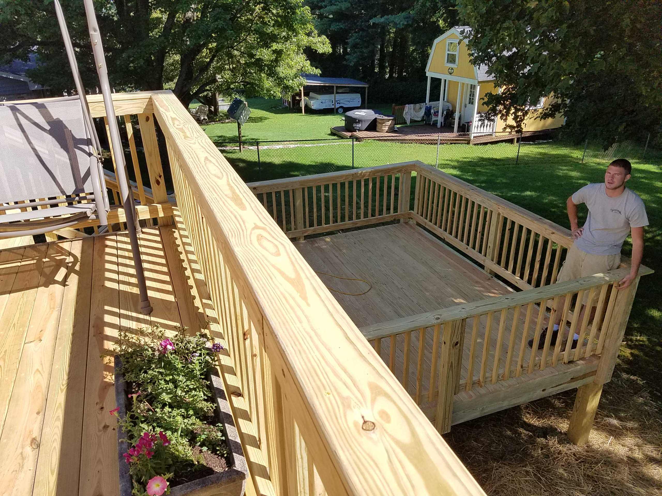 Two-Level Deck