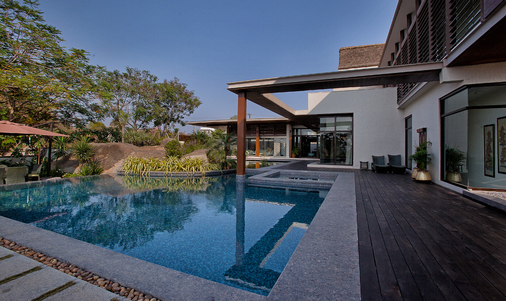 Asian swimming pool in Bengaluru.