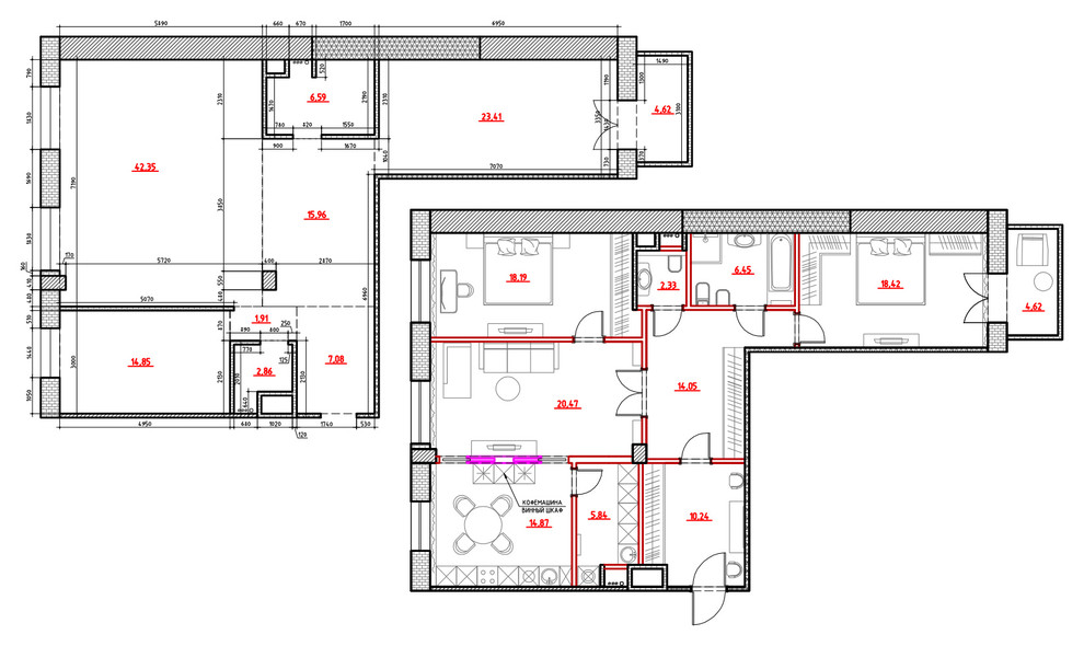 Квартира в скандинавском стиле