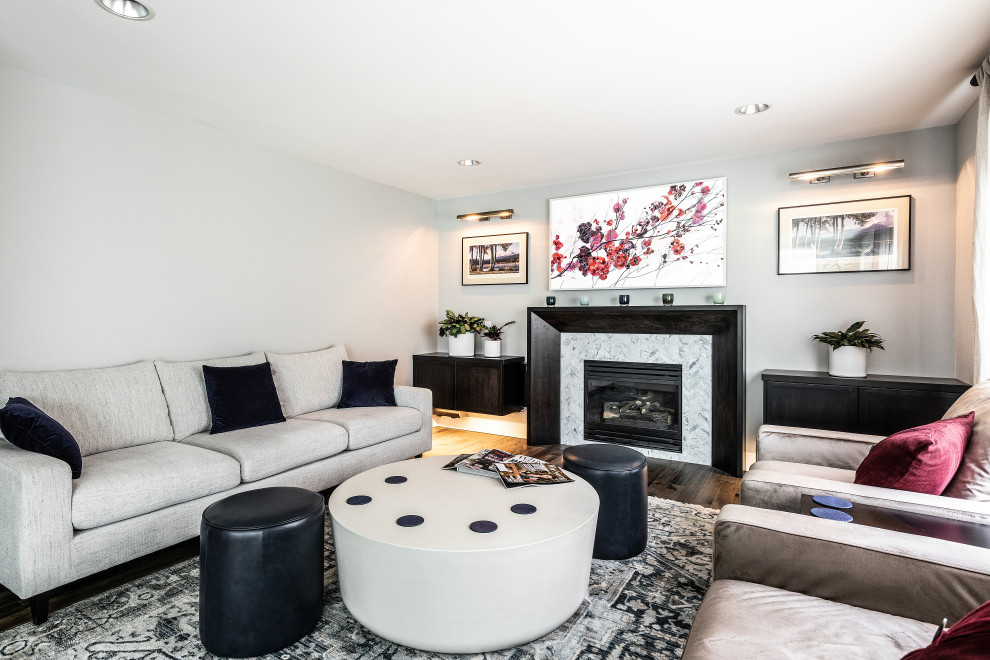 Home design - transitional home design idea in Seattle