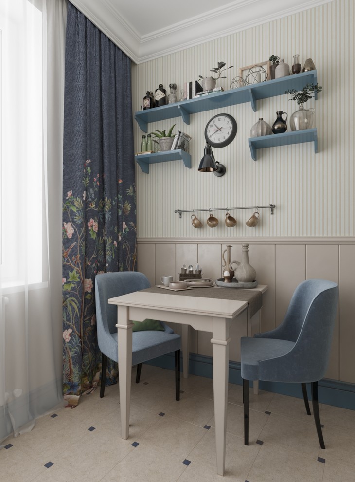 Современная классика в небольшой квартире