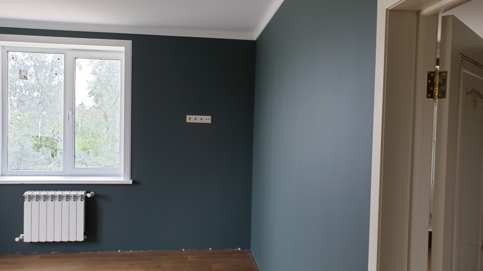 Отделка загородного дома Петродворец