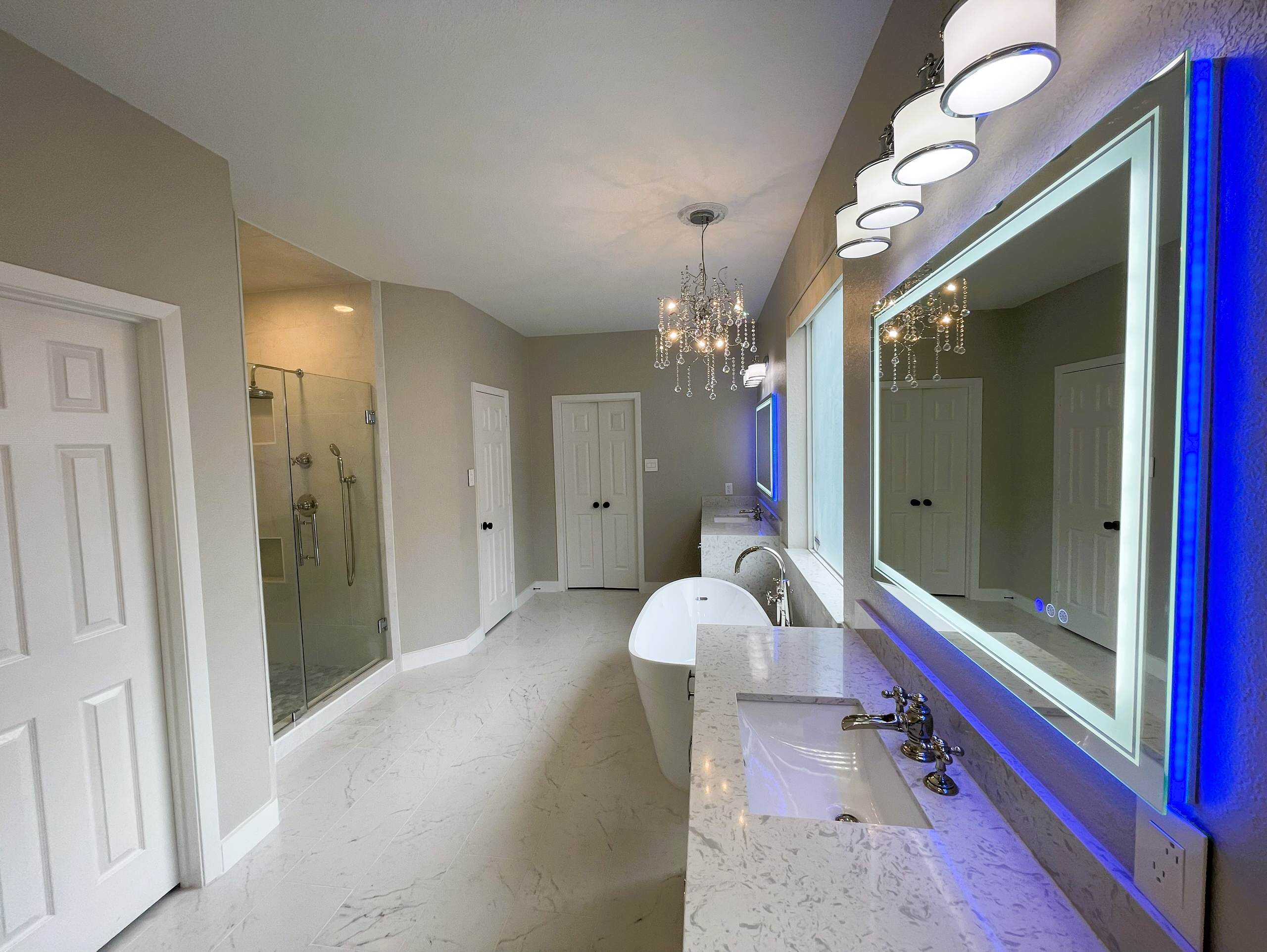Primary Bathroom Complete Remodeling in Cypress