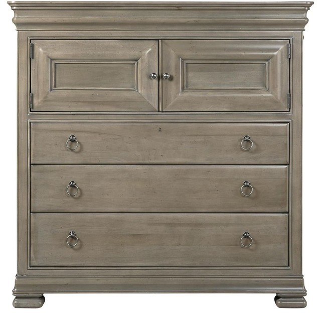 Universal Reprise 581a175 Dressing Chest Driftwood Finish