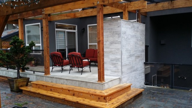 Outdoor living contemporary-terrace