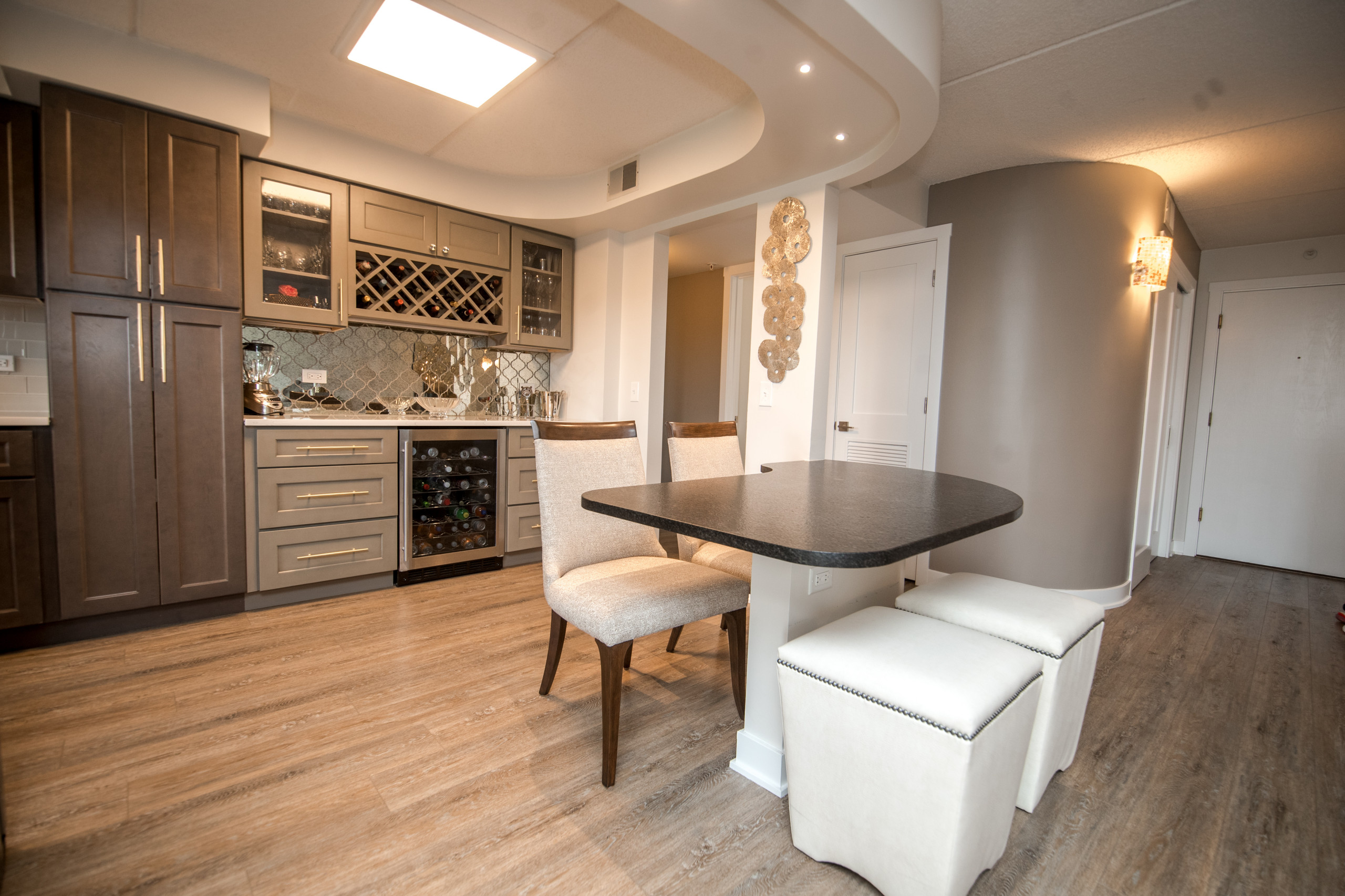 The penthouse renovation