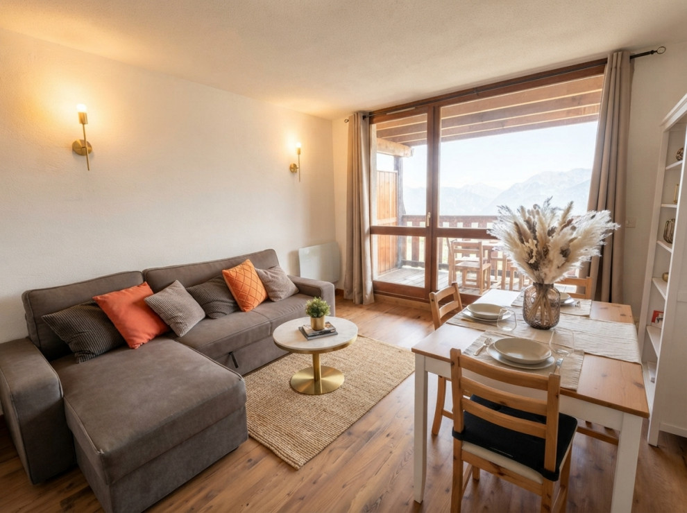 Home Staging & Optimisation d’un Studio à Pra Loup