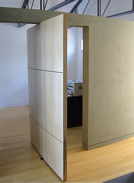Photo of a modern home office in San Francisco.