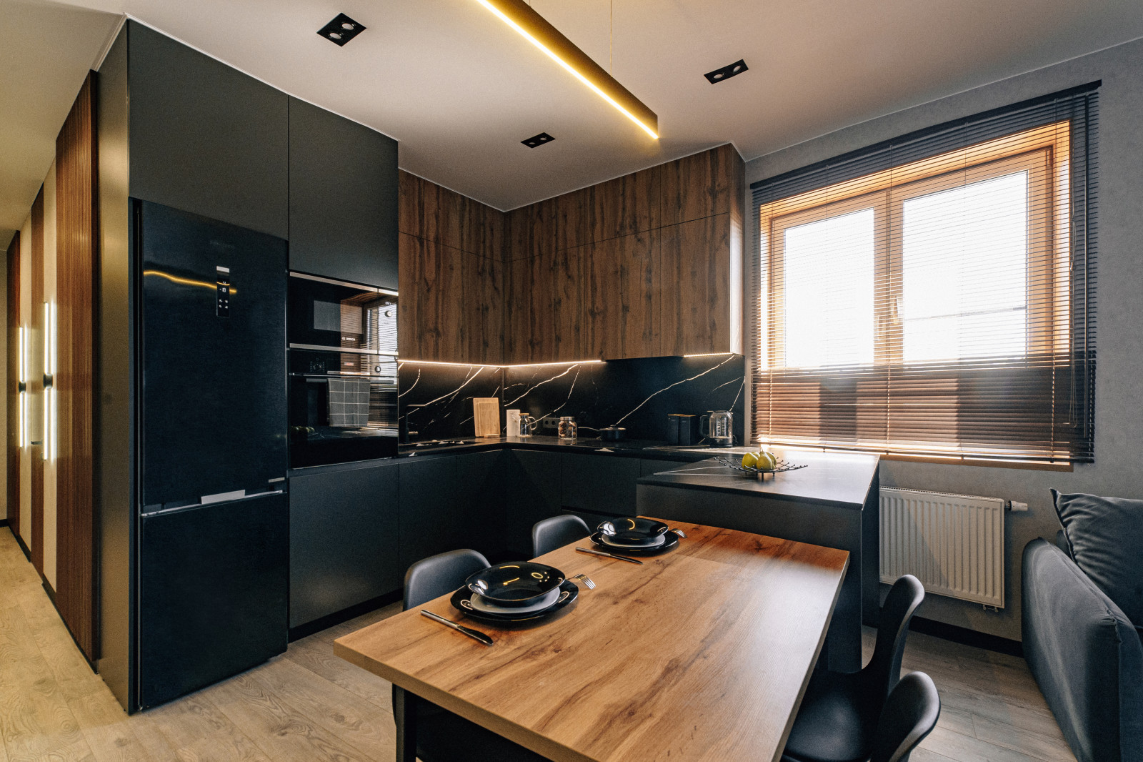 Реализованный дизайн-проект, ЖК "Отражение"