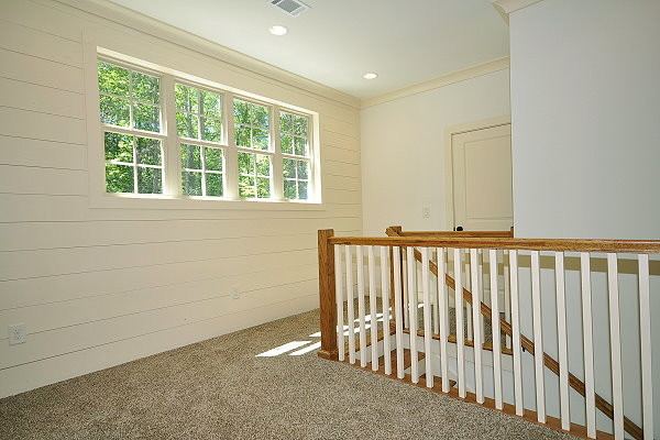 Traditional staircase in Atlanta.