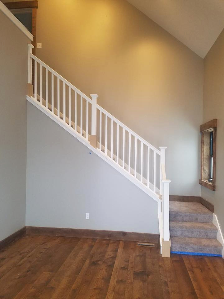 Bannister and Trim Work By Black Diamond