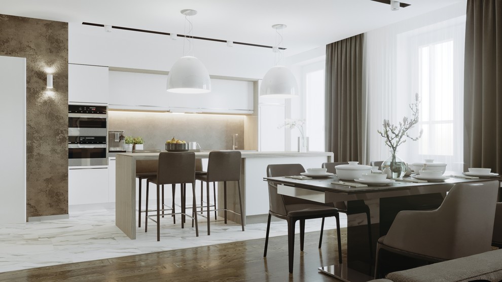 Проект современной квартиры г.Новосибирск