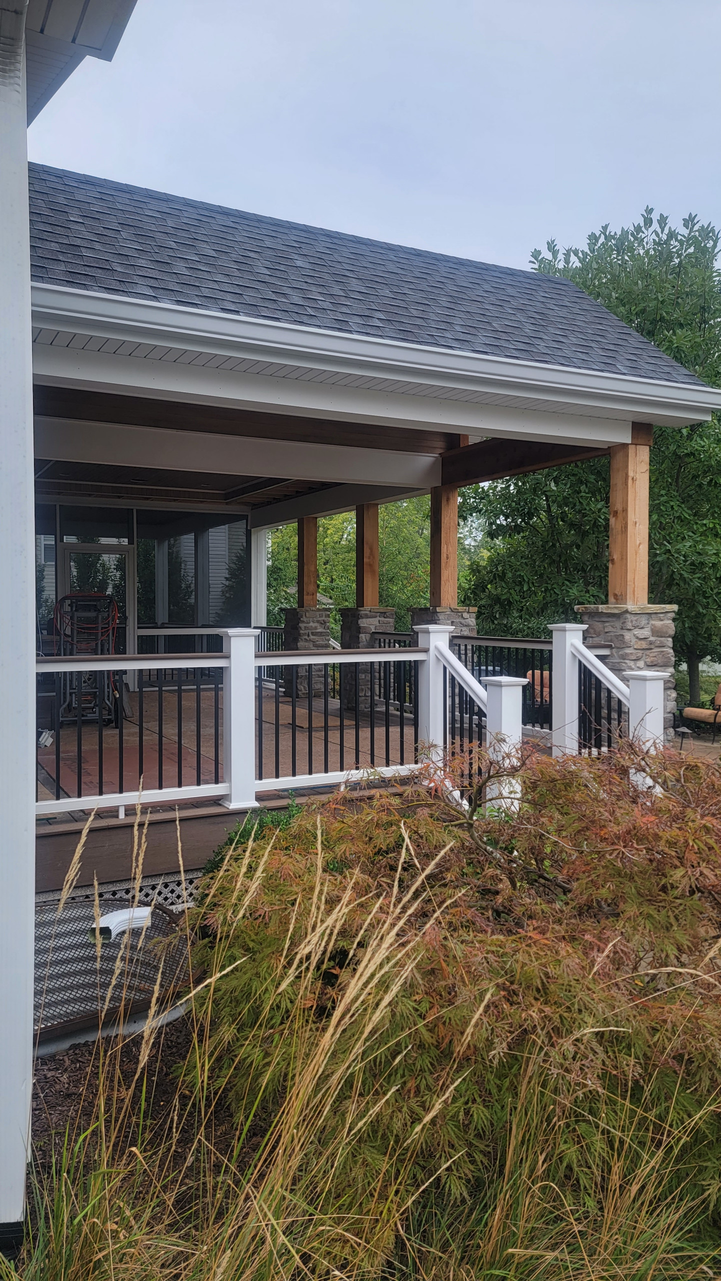 New Deck and Screened-In-Porch