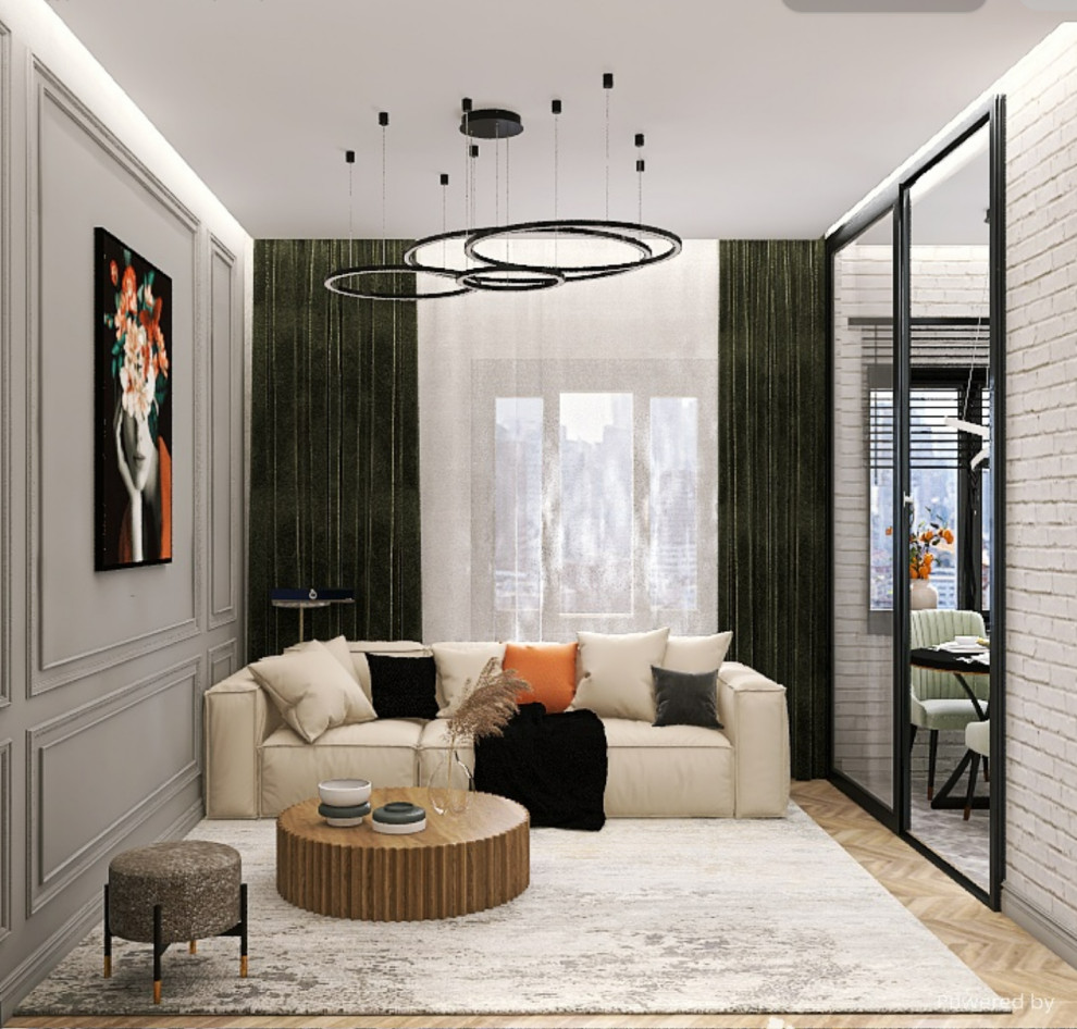 Дизайн проект квартиры в современном стиле