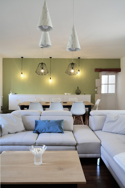 Une touche de design contemporary-vardagsrum