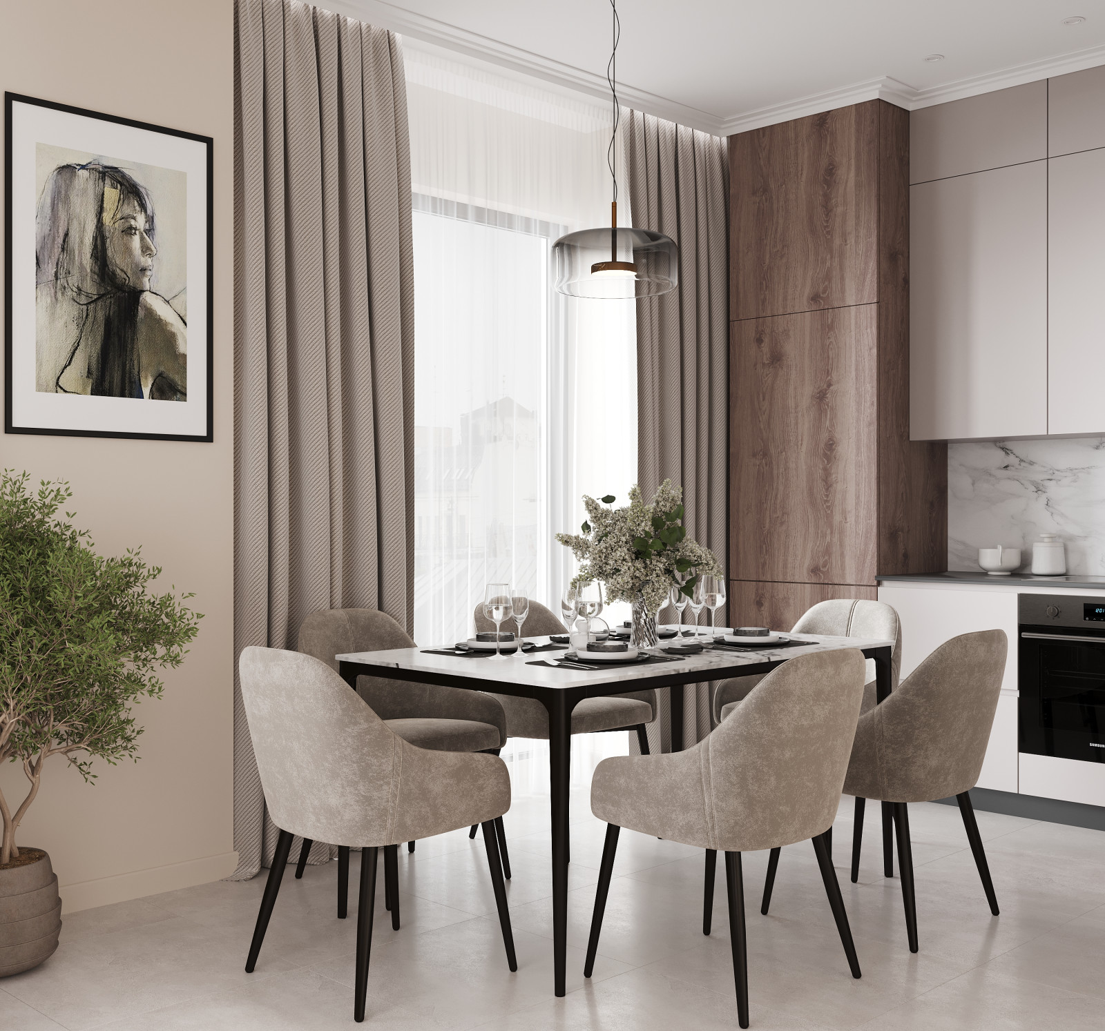 ЖК "I LOVE" г. Москва. Квартира 60 кв.м