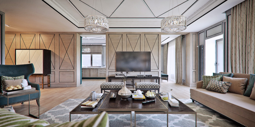 Коттедж в легком арт-деко