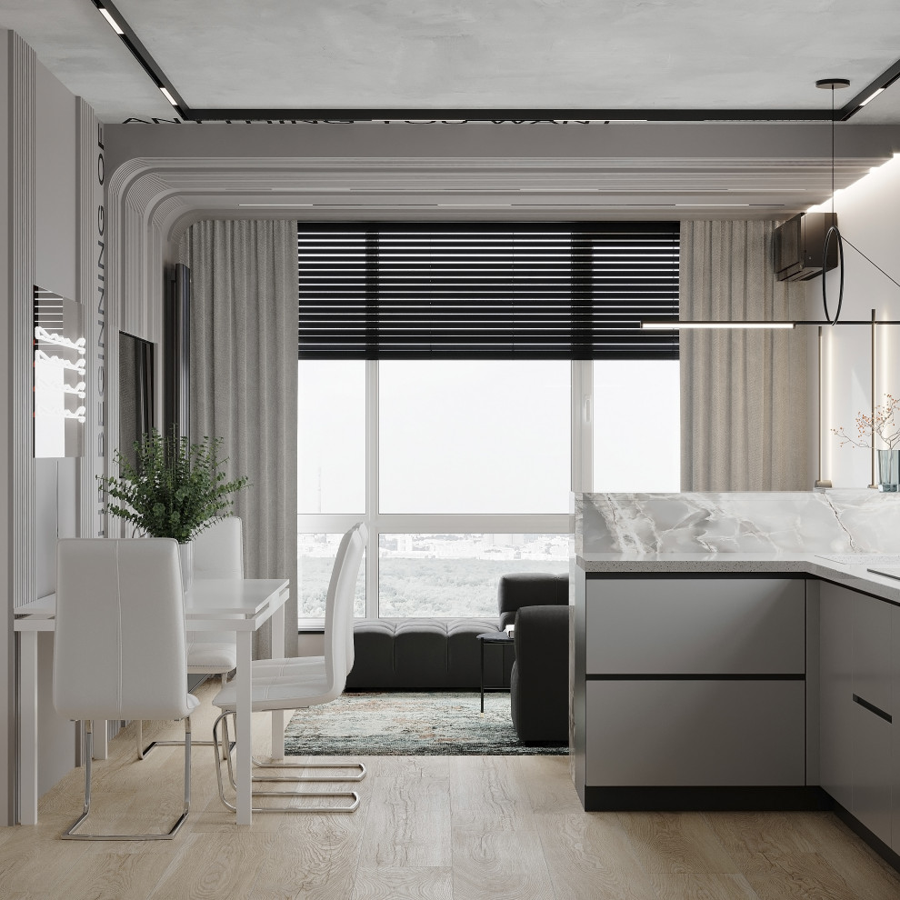 Проект трехкомнатной квартиры