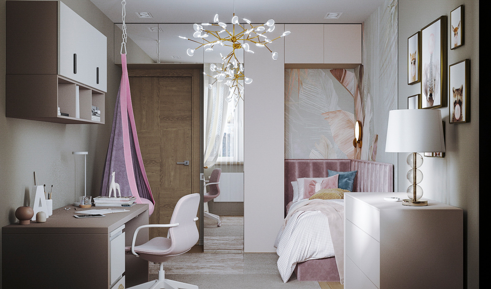 детская для девочки 11 м2