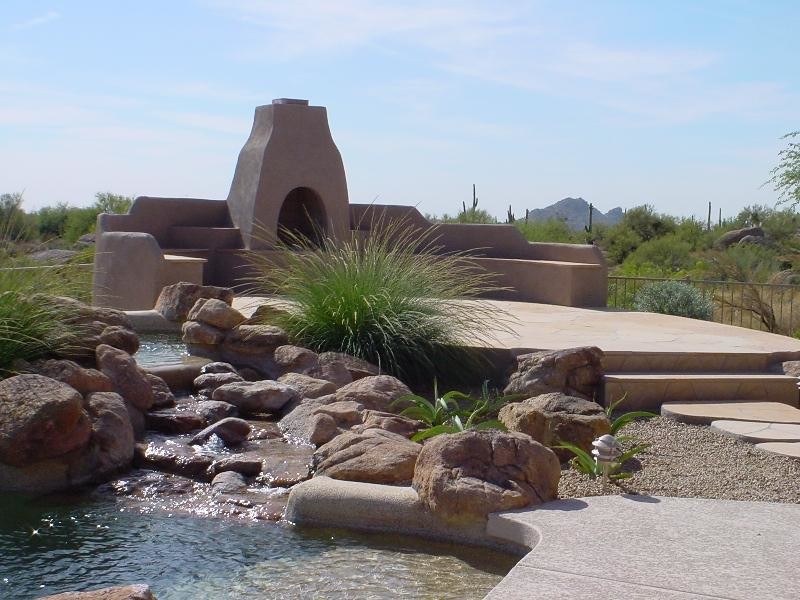 Example of a minimalist pool design in Phoenix