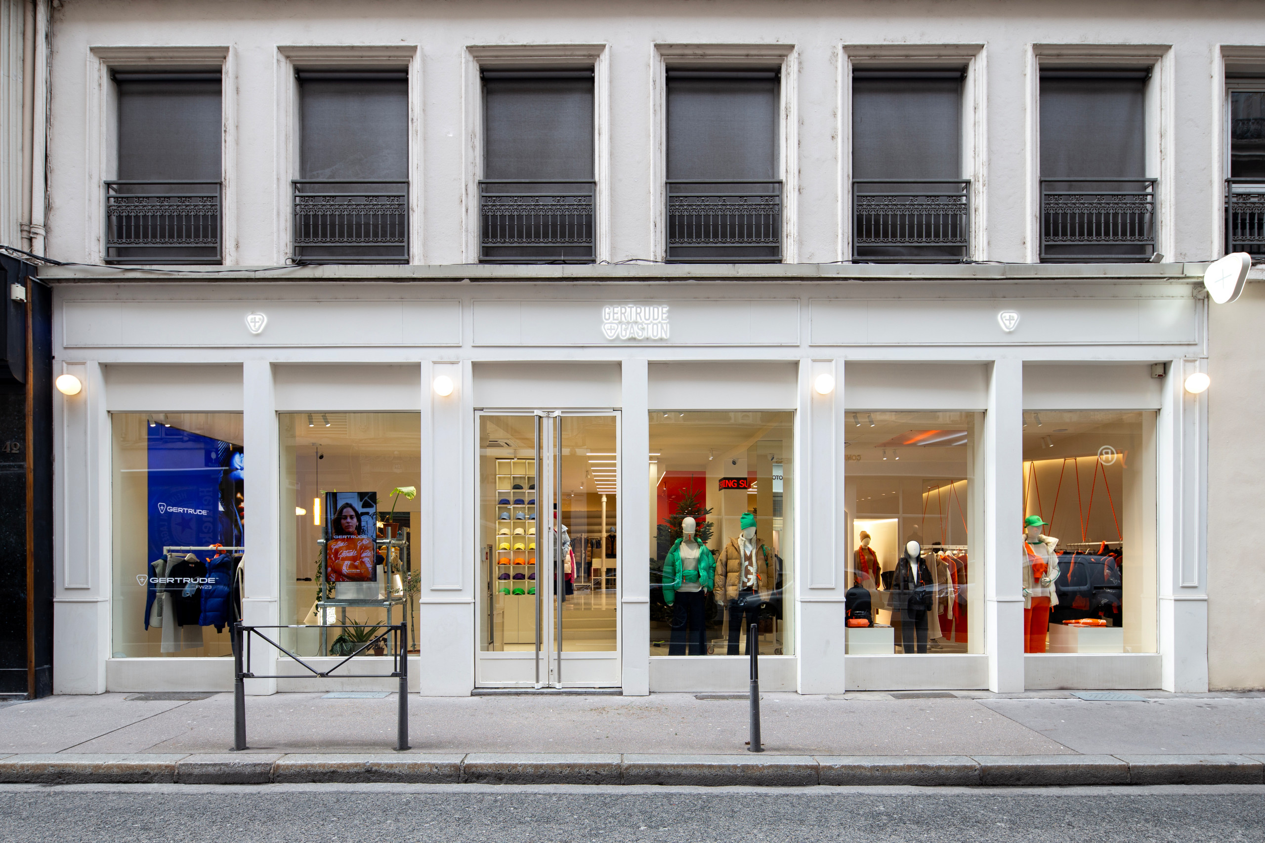 Rénovation d'une boutique Lyonnaise