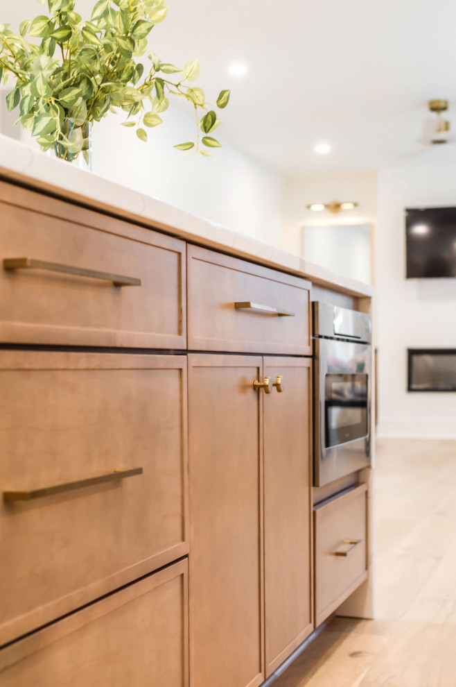 Contemporary Kitchen with Organic Modern Style