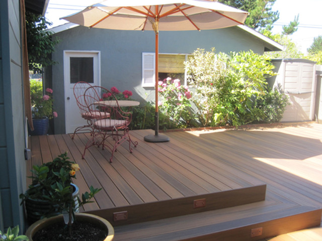Outdoor Elegance - In Santa Cru american-traditional-terrace