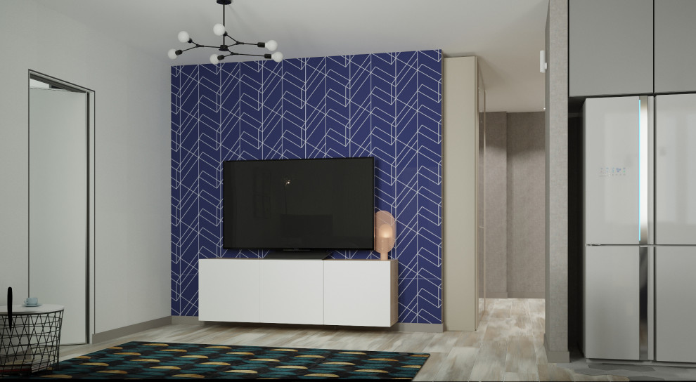 Проект 3-х комнатной квартиры в ЖК "Красный Бор"