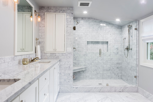 Neo-Traditional Bathroom Renovation in Portland Oregon