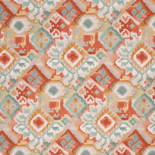 Mughal Oasis Fabric Southwestern Drapery Fabric By Rm Coco