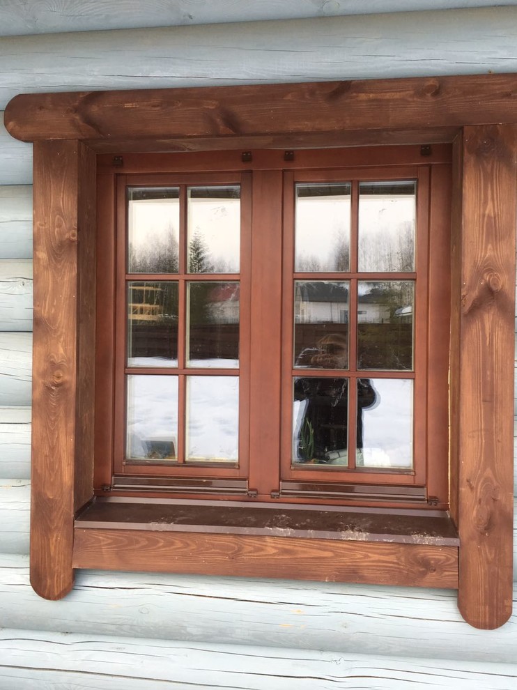 Сруб в пригороде Санкт- Петербурга