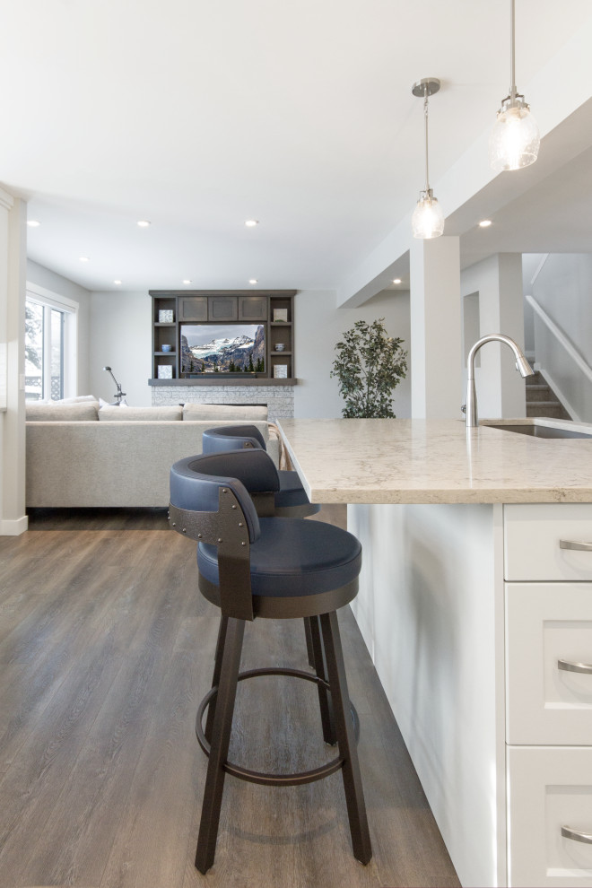 Home design - transitional home design idea in Calgary