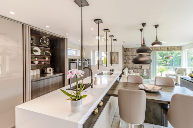 Davies Kitchen with a view trendy-koekken