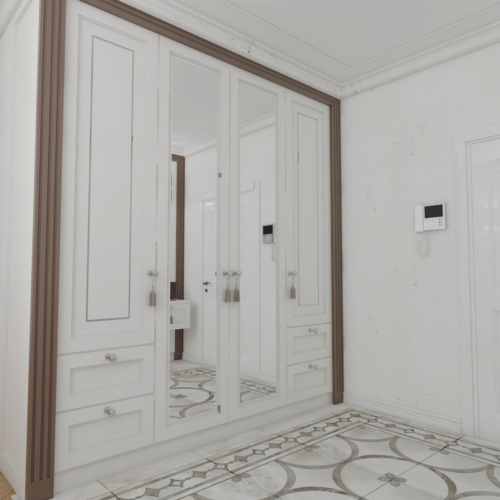 Проект. Интерьер квартиры. Неоклассика (180 кв м)