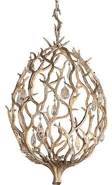 Enchanted Led Pendant Silver Leaf Contemporary Lighting By Stephanie Cohen Home - Enchanted Pendant Led Light Fixture Enchanted Led Pendant Silver Leaf Contemporary Lighting By Stephanie Cohen Home - Enchanted Pendant Led Light Fixture