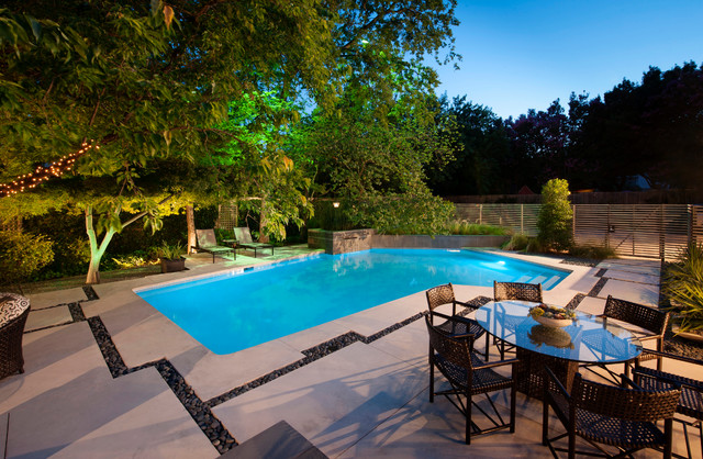 Renovation Ii Modern Contemporary Pool Dallas By Pool Environments Inc 0903