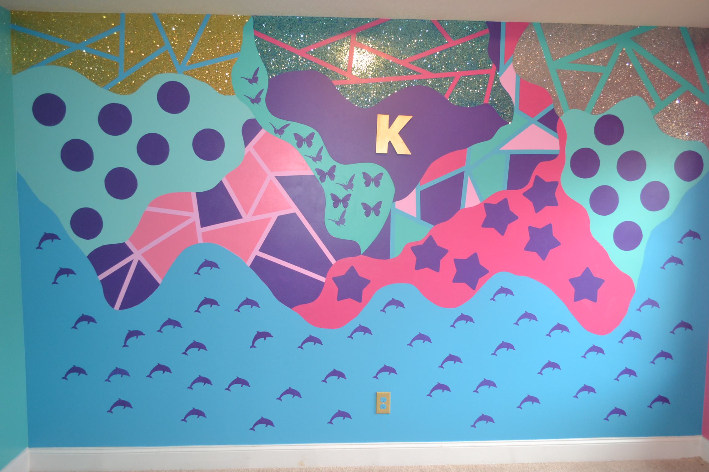 Abstract Princess Wall