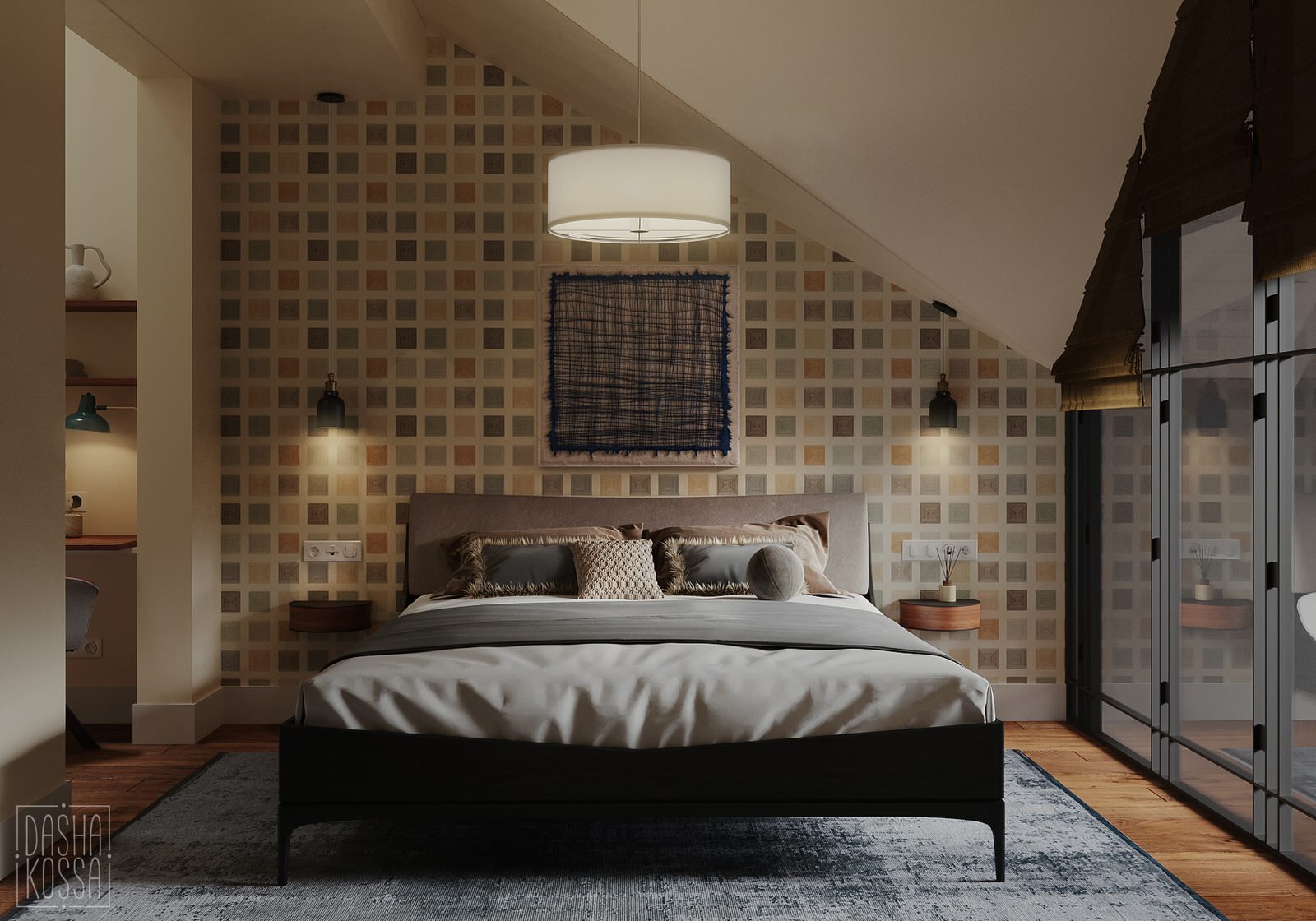 Двухуровневая квартира для загородной жизни в комфортных условиях